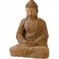 Large Antique Wooden Buddha