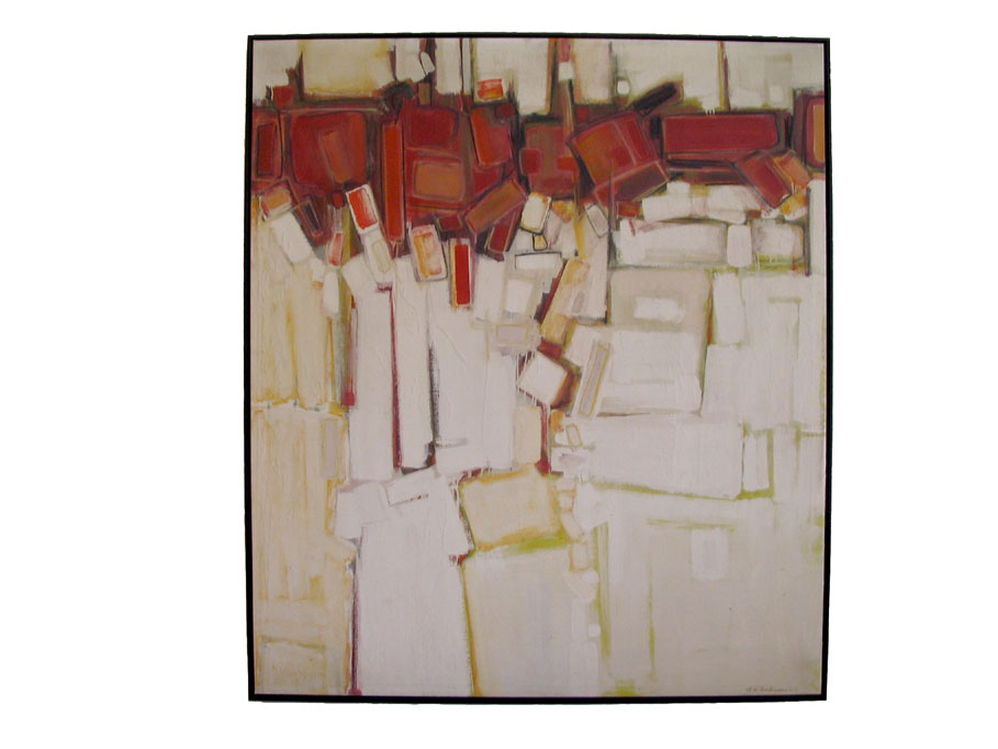 1959 Abstract Oil Painting by R.W. Andersen