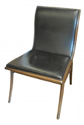 Pair of T.H. Robsjohn-Gibbings Sabre Legged Chairs