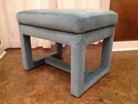 Pair of AHK Original Velvet Upholstered Benches
